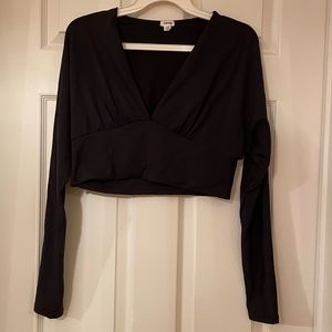 Garage Plunge V-Neck Long Sleeve